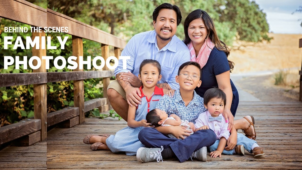 Outdoor Family Photo Session Using Only Natural Light, family posing ideas