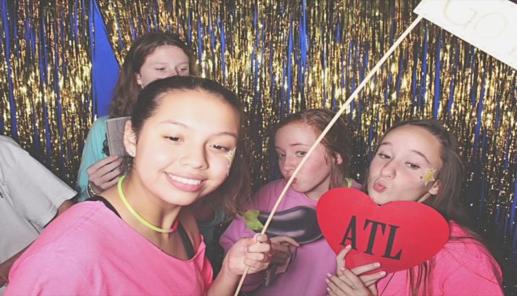 10-12-18 Atlanta St Pius X Catholic High School Photo Booth - 2018 Homecoming - Robot Booth