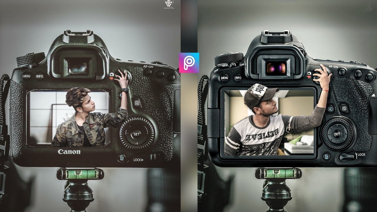PicsArt 3D Camera Photo Editing tutorial in picsart Step by Step in Hindi - Viral photo editing