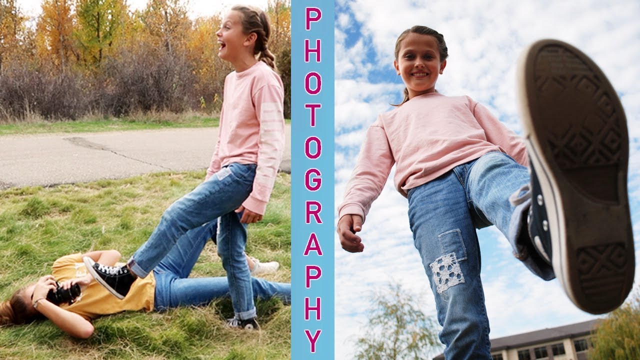 Photo Challenge + Forced Perspective Photography | Marissa and Brookie
