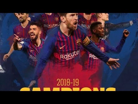 Laliga Champions | 2019 |FC Barcelona | Messi family photo section | FCB