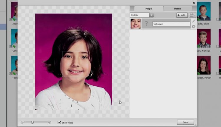 Organizing Class Photos