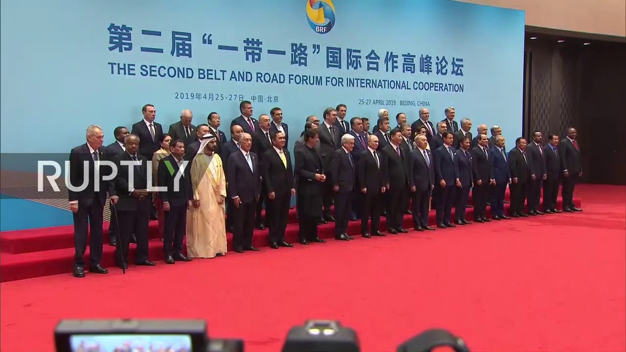 REFEED: Second Belt and Road Forum continues in Beijing: family photo