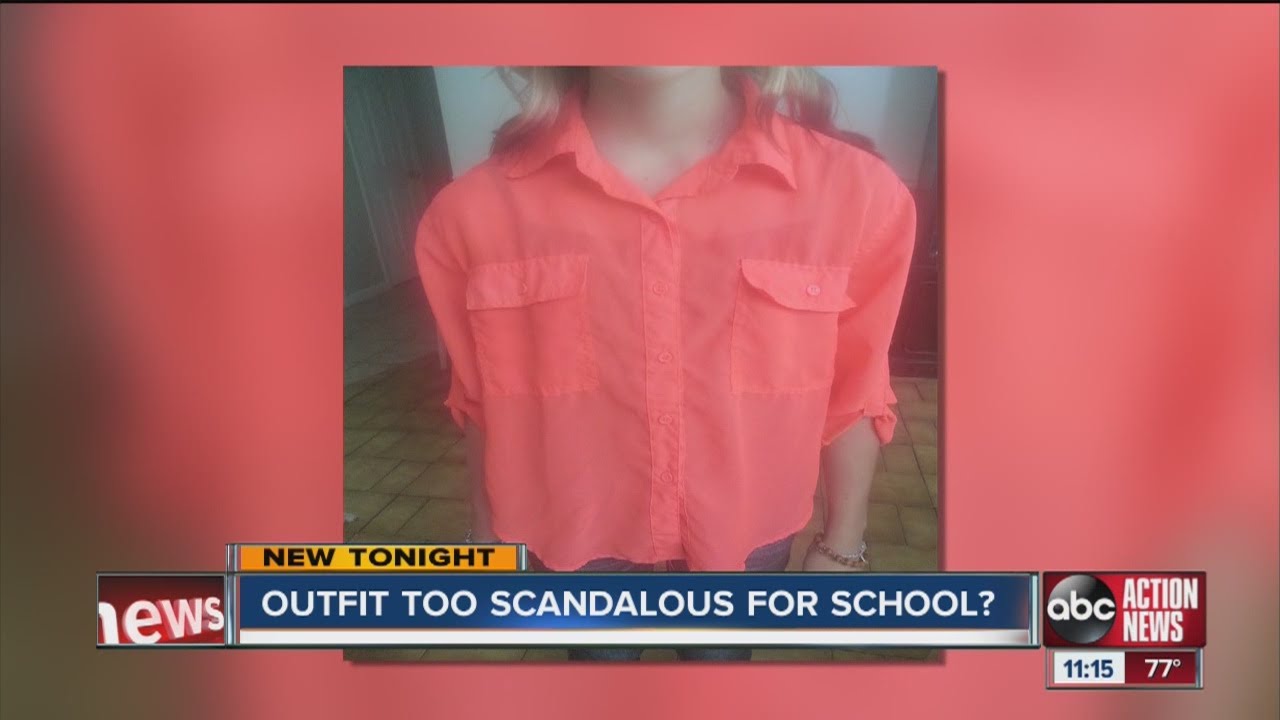 Banned from school pictures over shirt