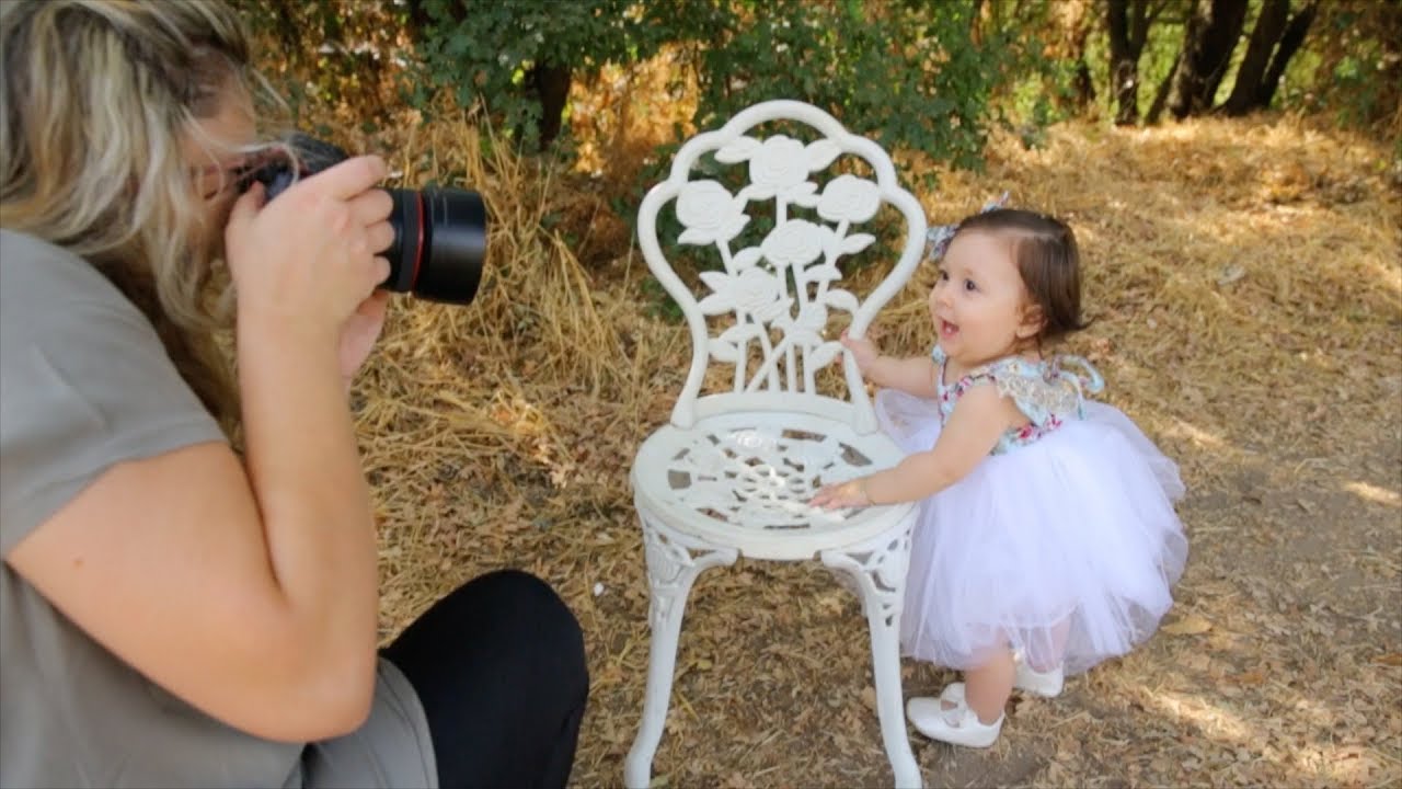 ADORABLE KIDS PORTRAITS Photography outdoor with natural light VLOG 036