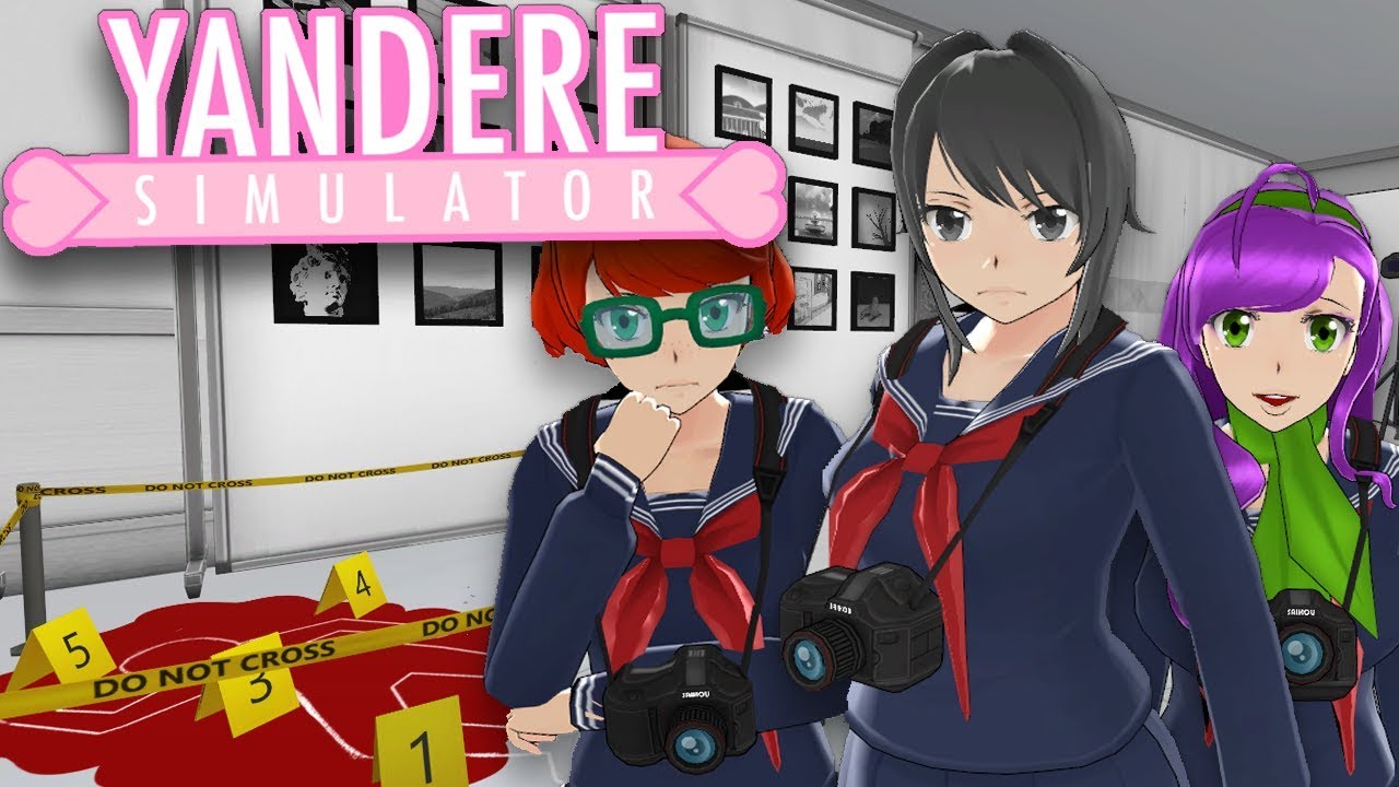 SOLVING MYSTERIES WITH THE PHOTOGRAPHY GANG | Yandere Simulator