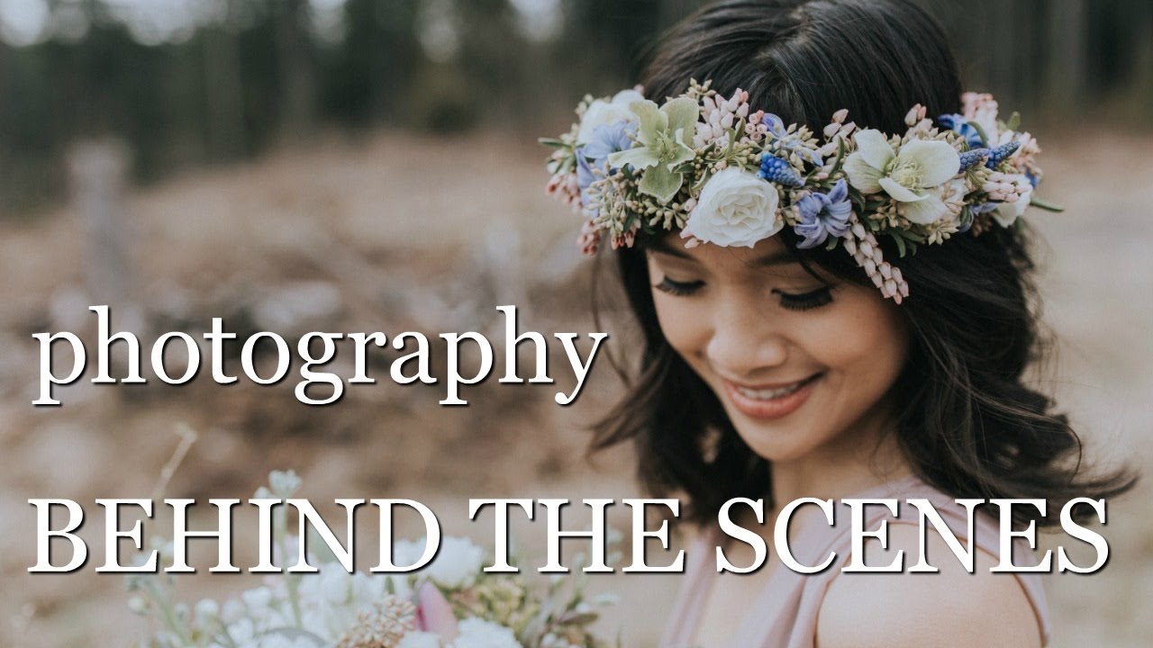BRIDAL PHOTOSHOOT | behind the scenes portrait tutorial