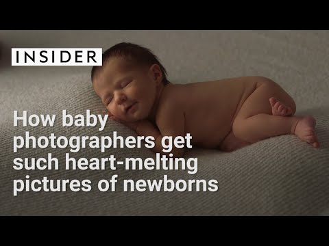 How baby photographers get such heart-melting pictures of newborns