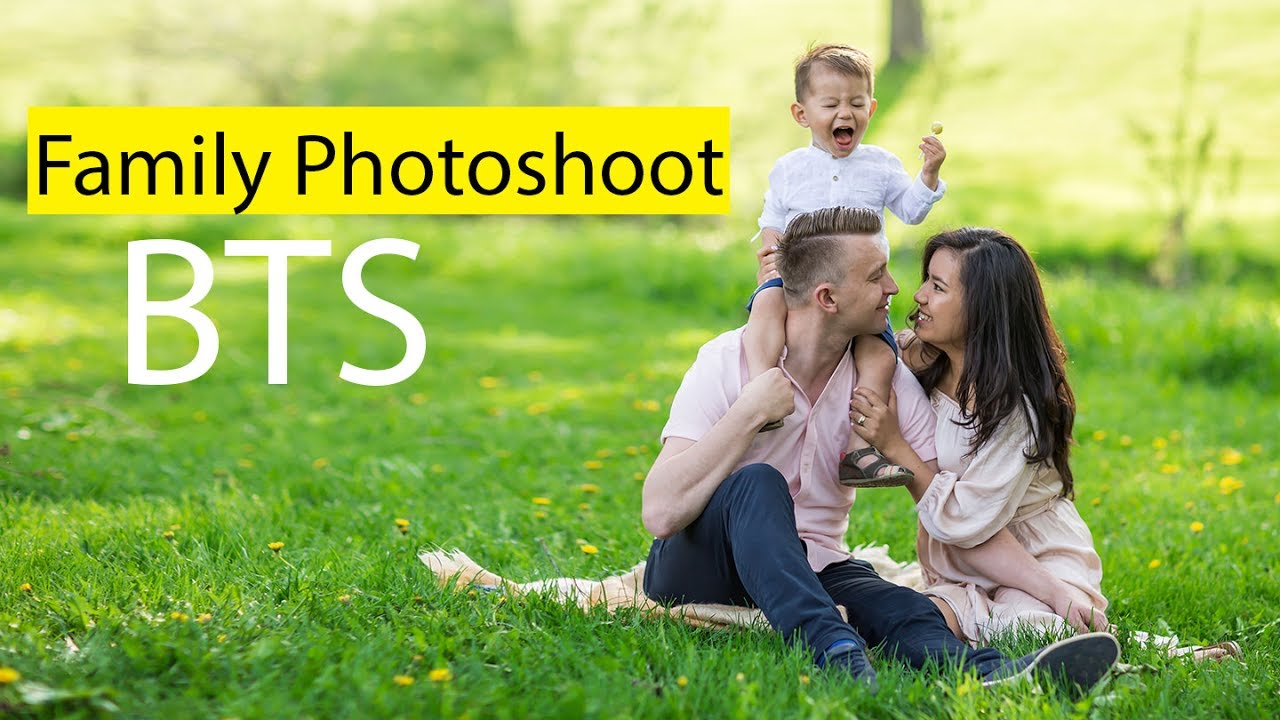 Family Photoshoot Behind The Scenes + Tips and Tricks