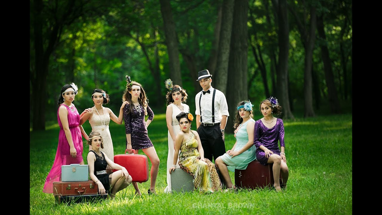 Dallas High School Senior Models The Great Gatsby Themed Photo Shoot