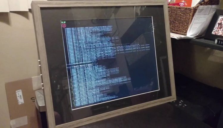 Raspberry Pi Digital Photo Frame boot & demo (Project Spoofy 3)