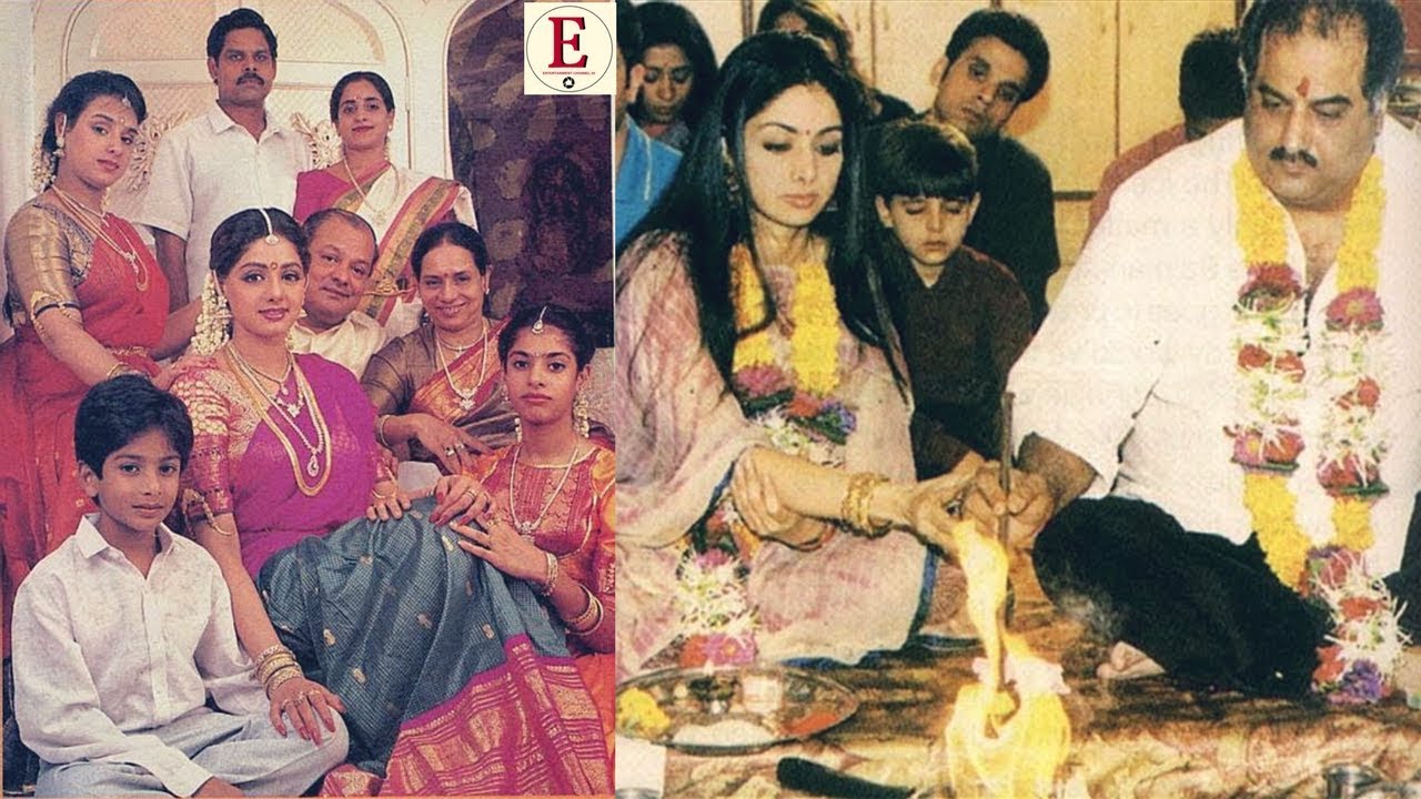 Actress Sridevi & Boney Kapoor's Wedding Photos