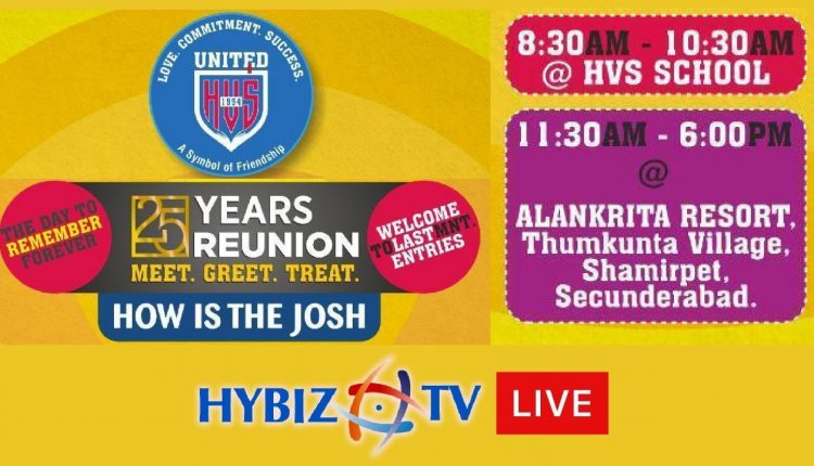 UNITED 1994 | 25 Years Reunion | HVS School Hyderabad - Photo Shoot