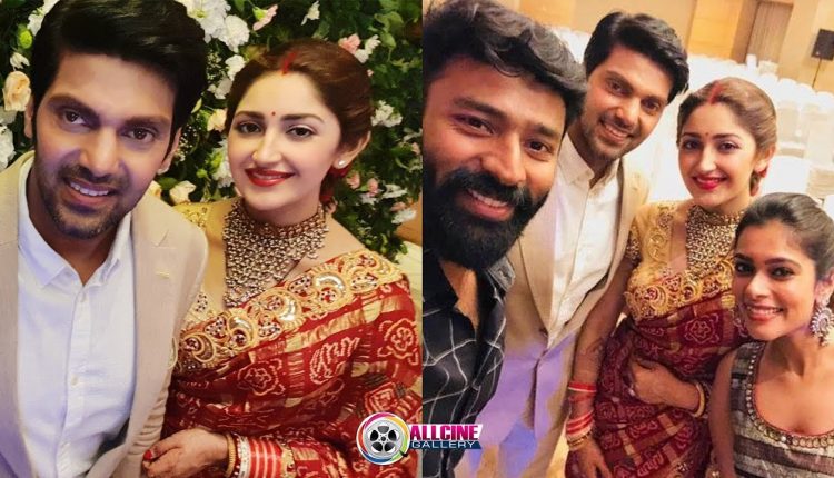 Arya Sayyeshaa Wedding & Marriage Reception Photos