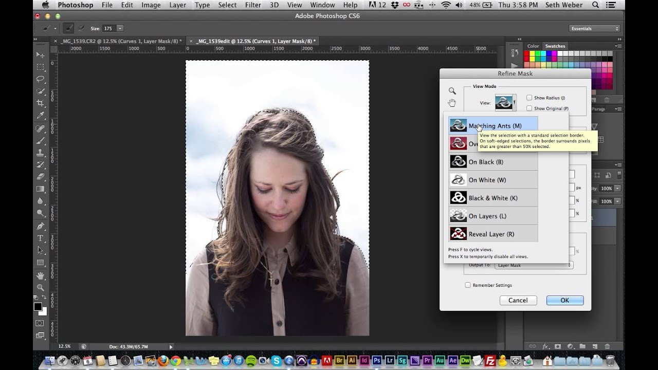 How to use Photoshop Masks and Adjustment Layers for Portraits