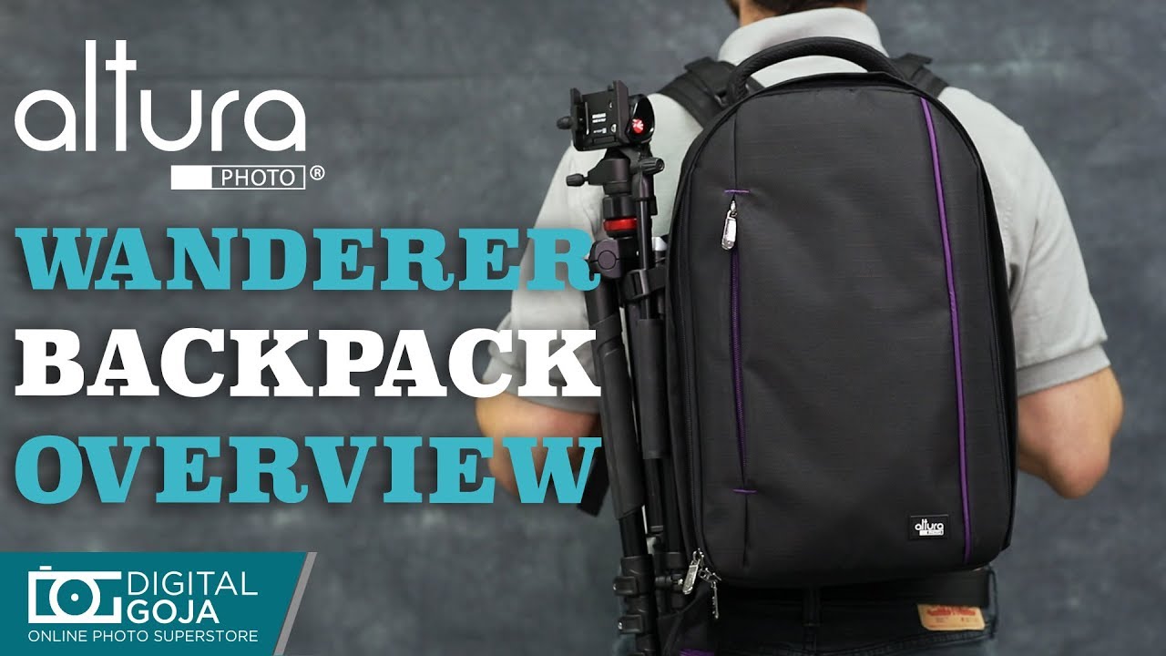 DSLR and Mirrorless Camera Backpack Bag by Altura Photo | Overview