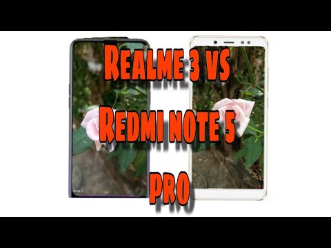Battle of portrait | Realme 3 vs Redmi note 5 pro