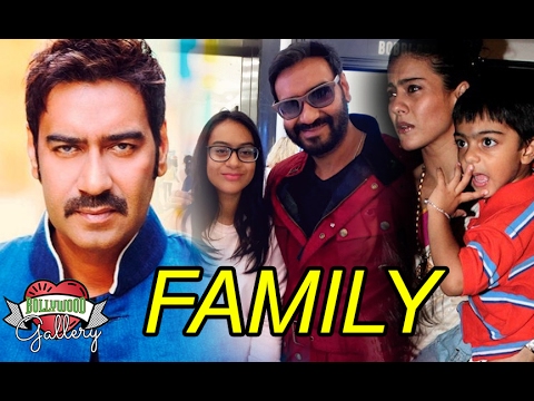 Ajay Devgan Family With Parents, Wife Kajol, Daughter and Son Photos