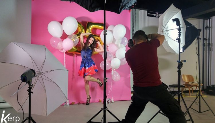 Birthday studio photo shoot