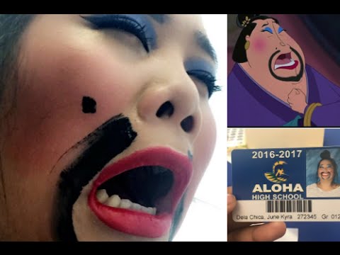 Girl Dresses Like Mulan Character For School Picture | What's Trending Now