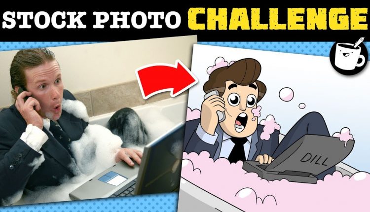 Artists Draw WEIRD Stock Photos Based on Their Descriptions