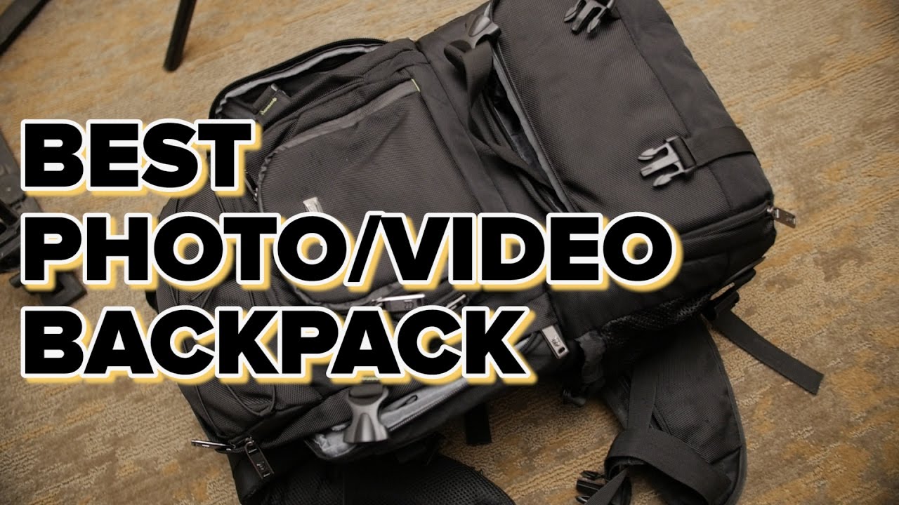 Best Photo & Video Backpack: Evecase Extra Large Camera/Laptop Backpack