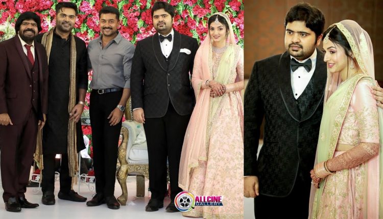 Kuralarasan Marriage | Simbu Brother Kuralarasan Wedding Reception Photos