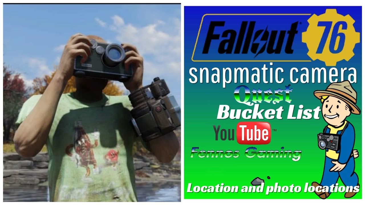 Fallout76 Snapmatic Camera Location And Photo Locations Quest Bucket List Dslr Guru