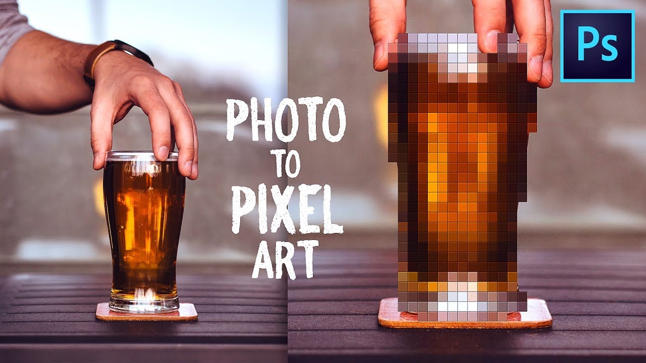 How To Make Pixel Art From Photos Photoshop Tutorial DSLR Guru