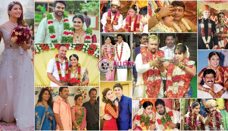 South Indian Actress Marriage & Wedding Reception Photos | Telugu Tamil Malayalam Kannada
