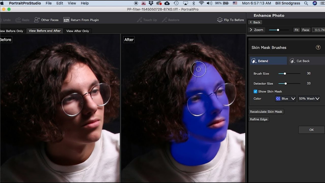 Photoshop: PortraitPro 18 Skin Smoothing Feature Overview - s1e249