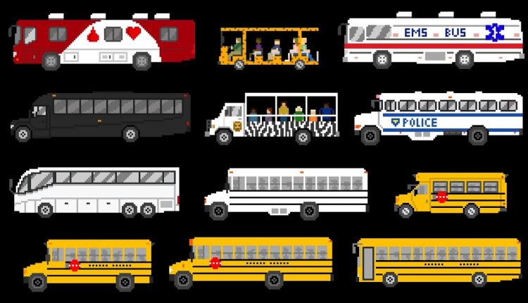 Buses 2 - School Buses, Emergency Vehicles & More - The Kids' Picture Show (Fun & Educational)