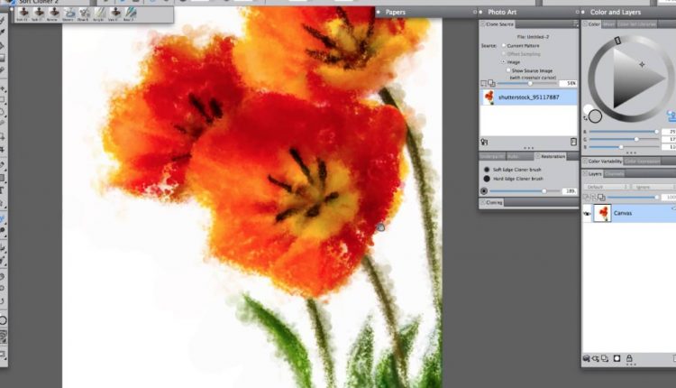 Photo Art Palette Layout Introduction