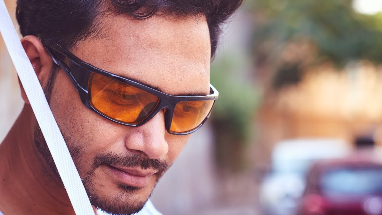 Posing With Sunglasses On Outdoor Portrait Photography | Hindi