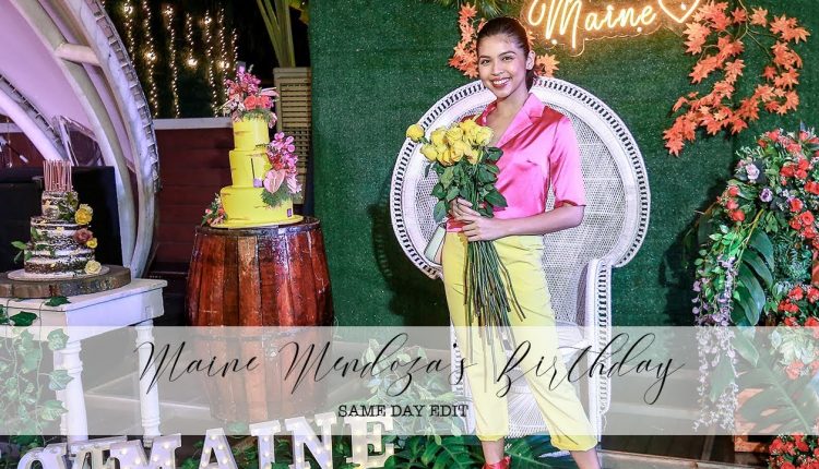 Maine Mendoza's Birthday | Same Day Edit by Nice Print Photography