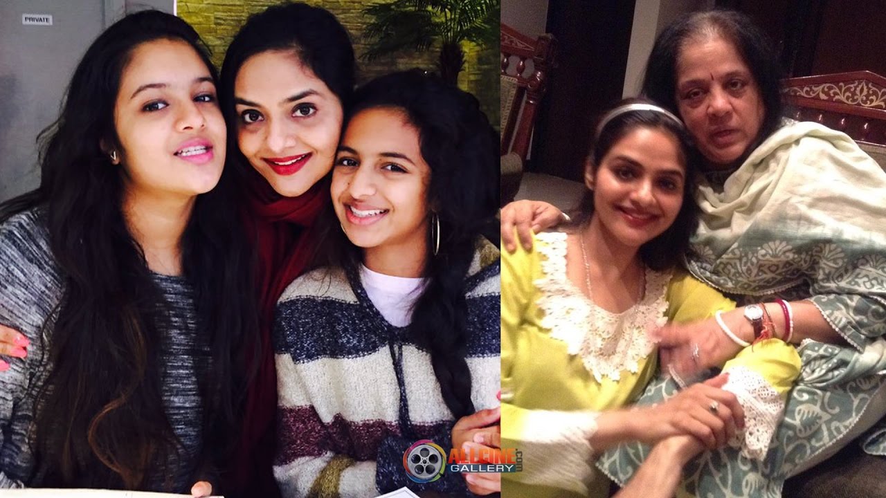 Actress Madhubala Family Photos - Madhoobala with Husband, Daughters Images