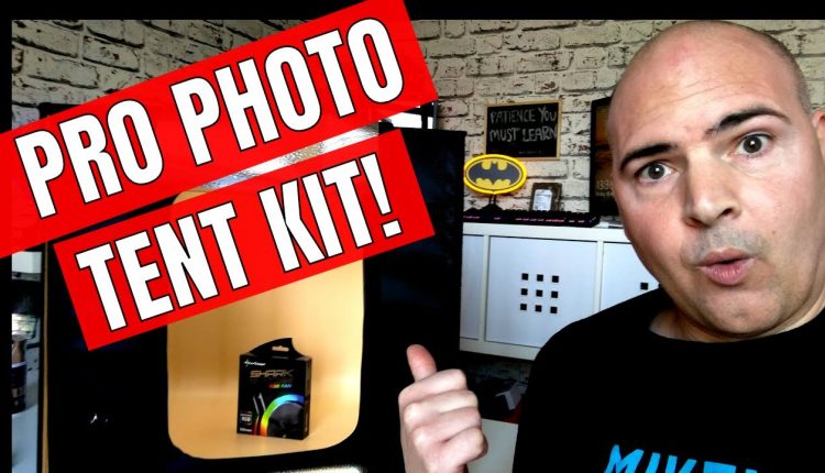 ESDDI Portable LED Photo Studio Shooting Tent Kit