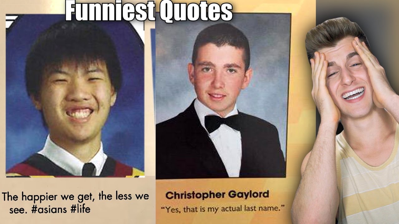 Funniest Senior Yearbook Quotes