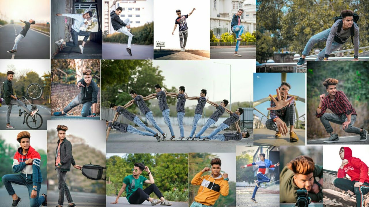 Indian Models Boys New Outdoor Creative Photography Pose | New Stylish Boys Photoshoot| 2019