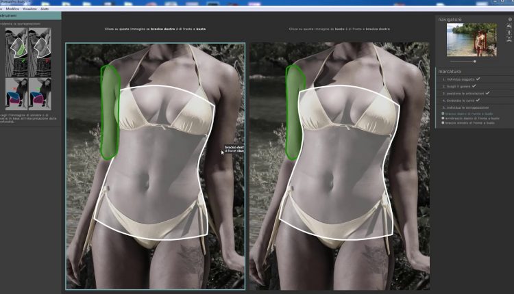 Selezione tridimensionale Portrait Pro Body Tutorial / Preview