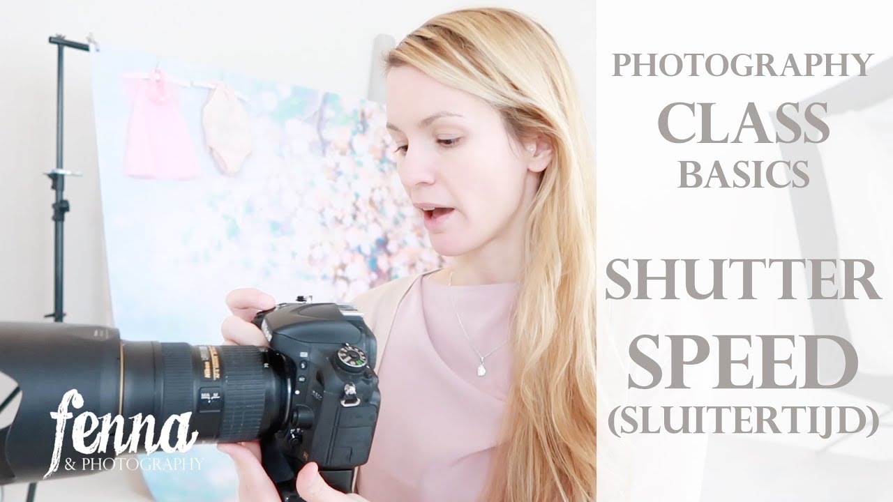 Photography Class Basics - Shutter Speed / Sluitertijd