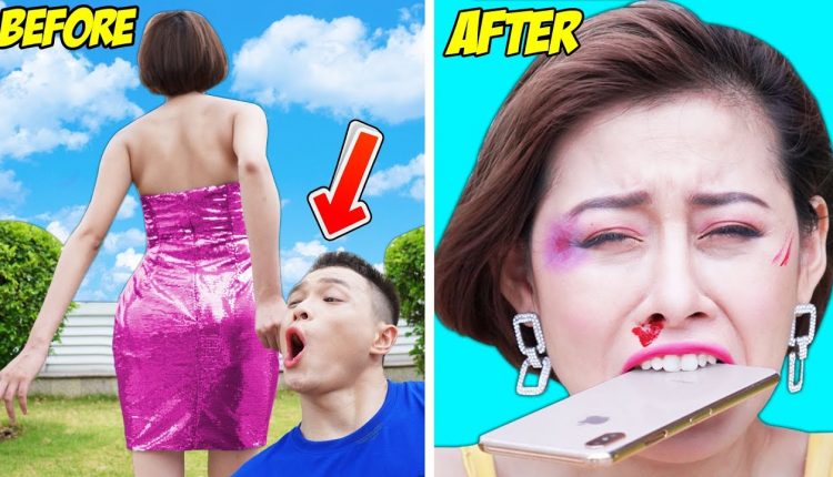 Girl DIY! 18 Funny DIY Couple Pranks / Prank Wars by T-STUDIO