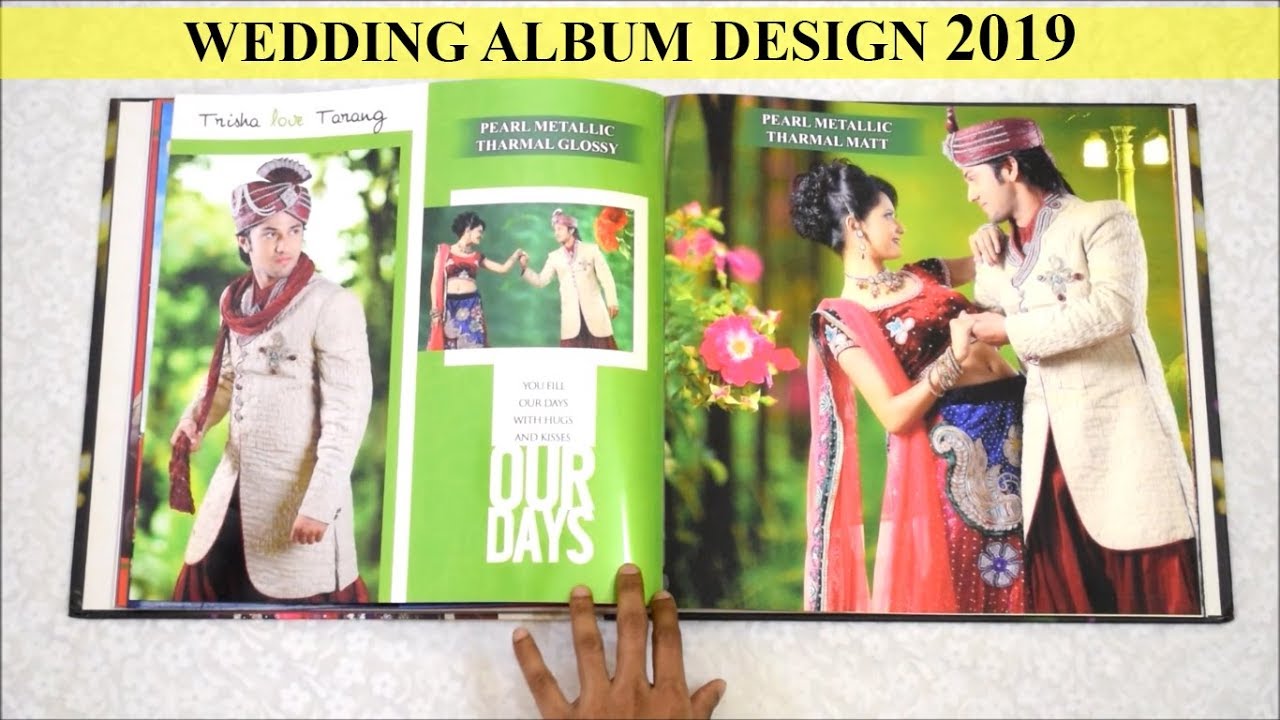 wedding album design 2019