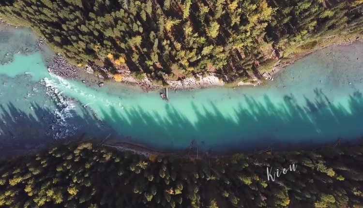 China 's Xinjiang Aerial photography and Tourism