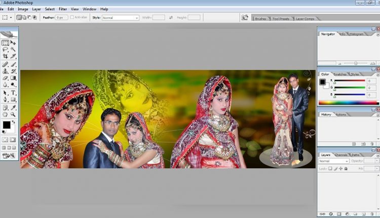 #Wedding Album 12x36-Wedding album Sheet Kaise banaye-By-Free main sikho