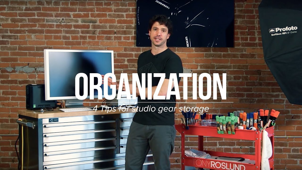 4 Tips for Studio Organization
