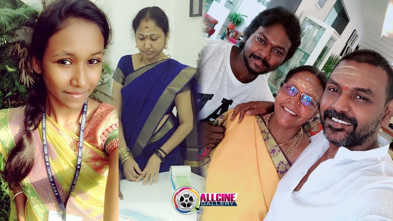 Raghava Lawrence Family Photos with Wife, Daughter, Mother & Brother