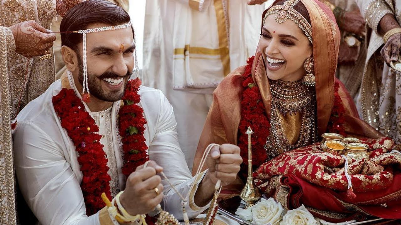 Deepika Padukone Ranveer Singh First Wedding Pics, Video