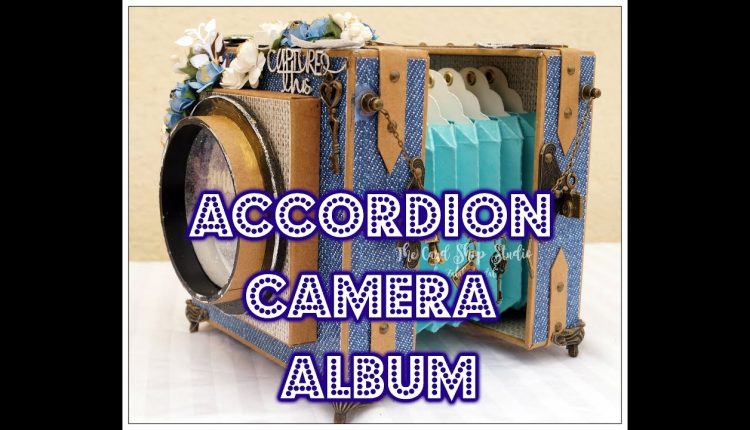 Accordion Camera Album / Handmade Album for friend / Photo Album