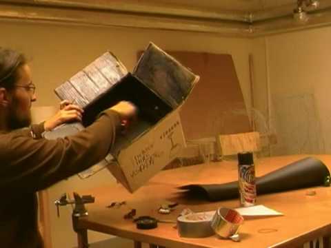 DIY cardboard photo camera part 1